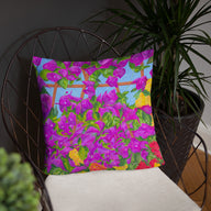 Decorative Pillow - Bougainvillea