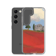 Samsung® Case - Farm field with poppies