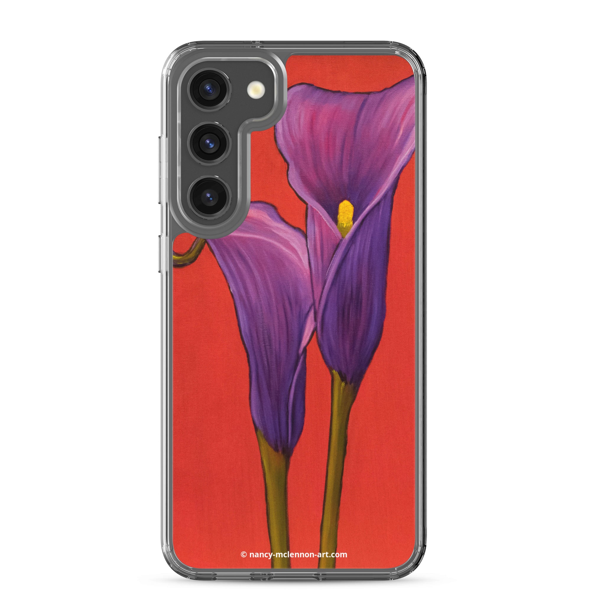 Samsung® Case - Purple Calla lilies