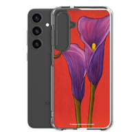Samsung® Case - Purple Calla lilies