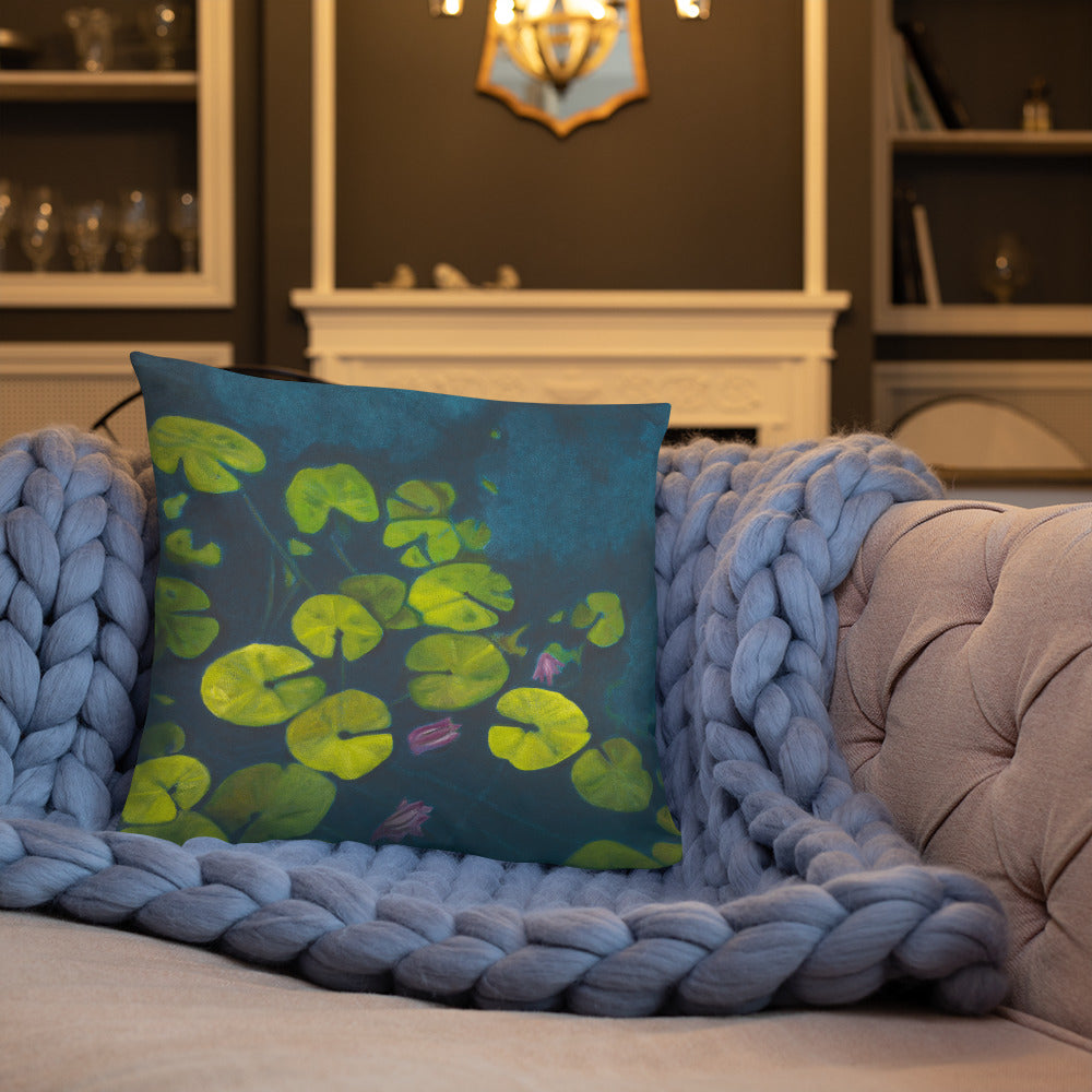 Decorative Pillow - Waterlilies 1