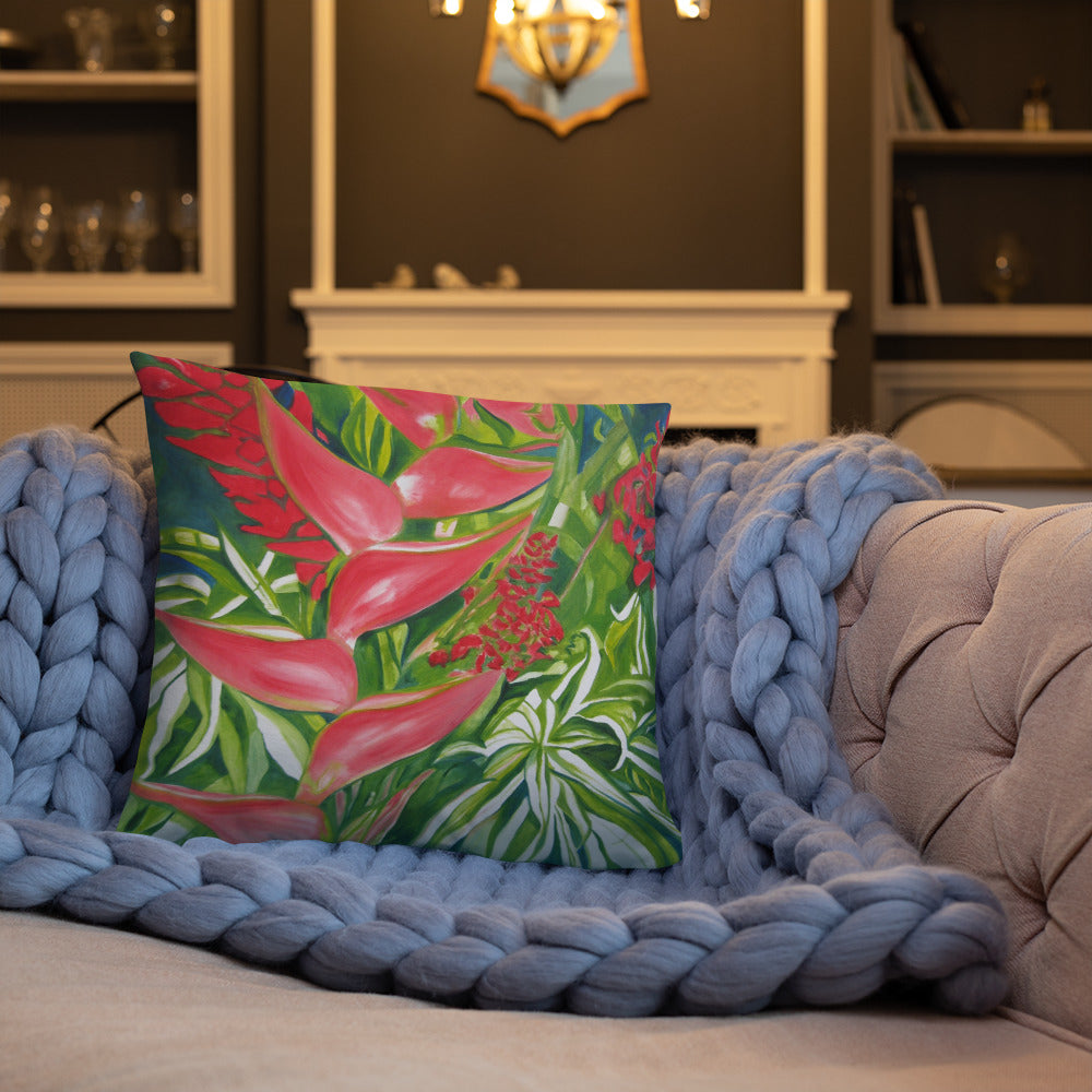 Decorative Pillow - Kauai Tropical Florals 1