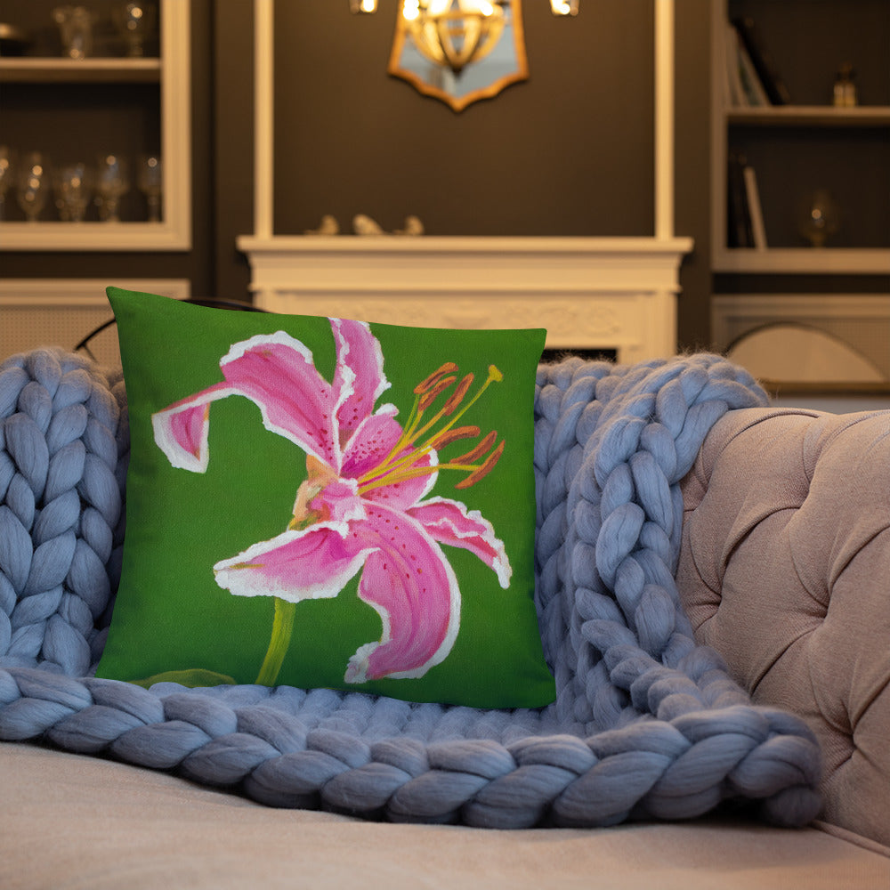 Decorative Pillow - Stargazer Lily 2