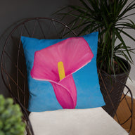 Decorative Pillow - Rosy Pink Lily