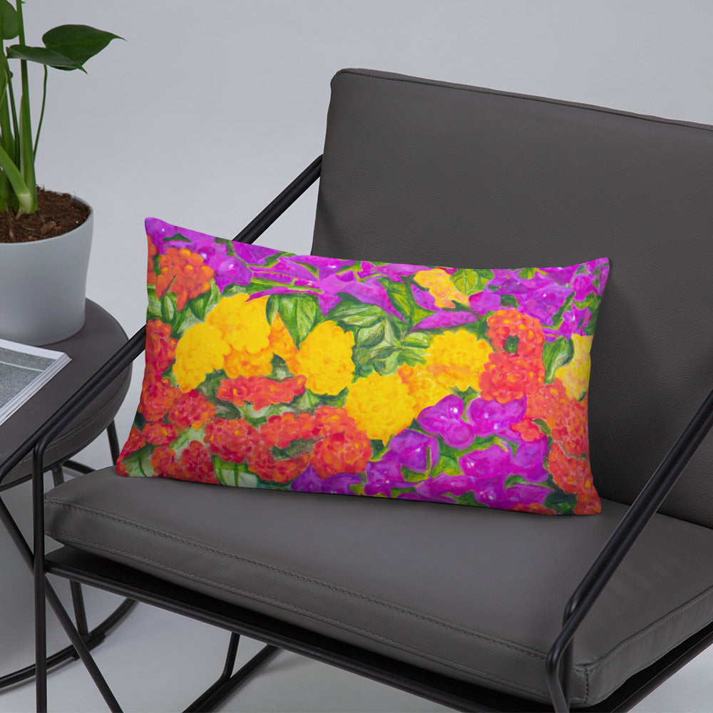 Decorative Pillow - Garden of Flowers