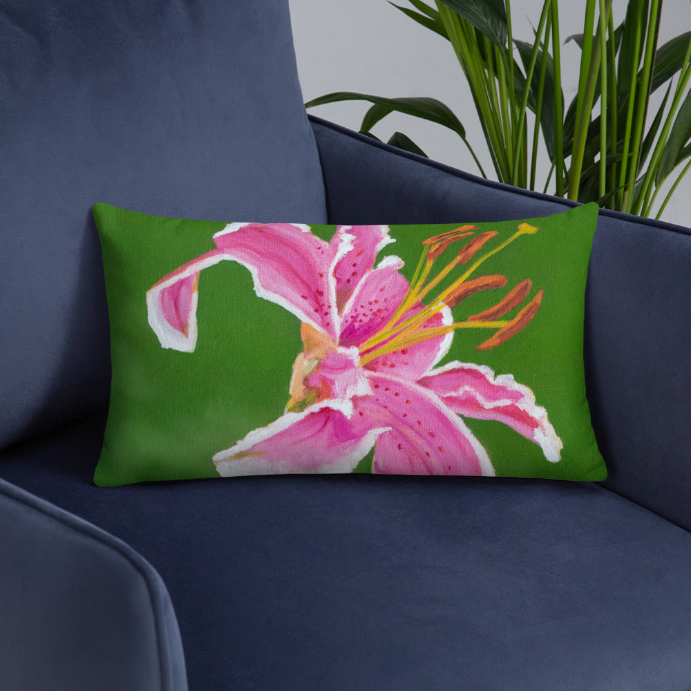 Decorative Pillow - Stargazer Lily 2