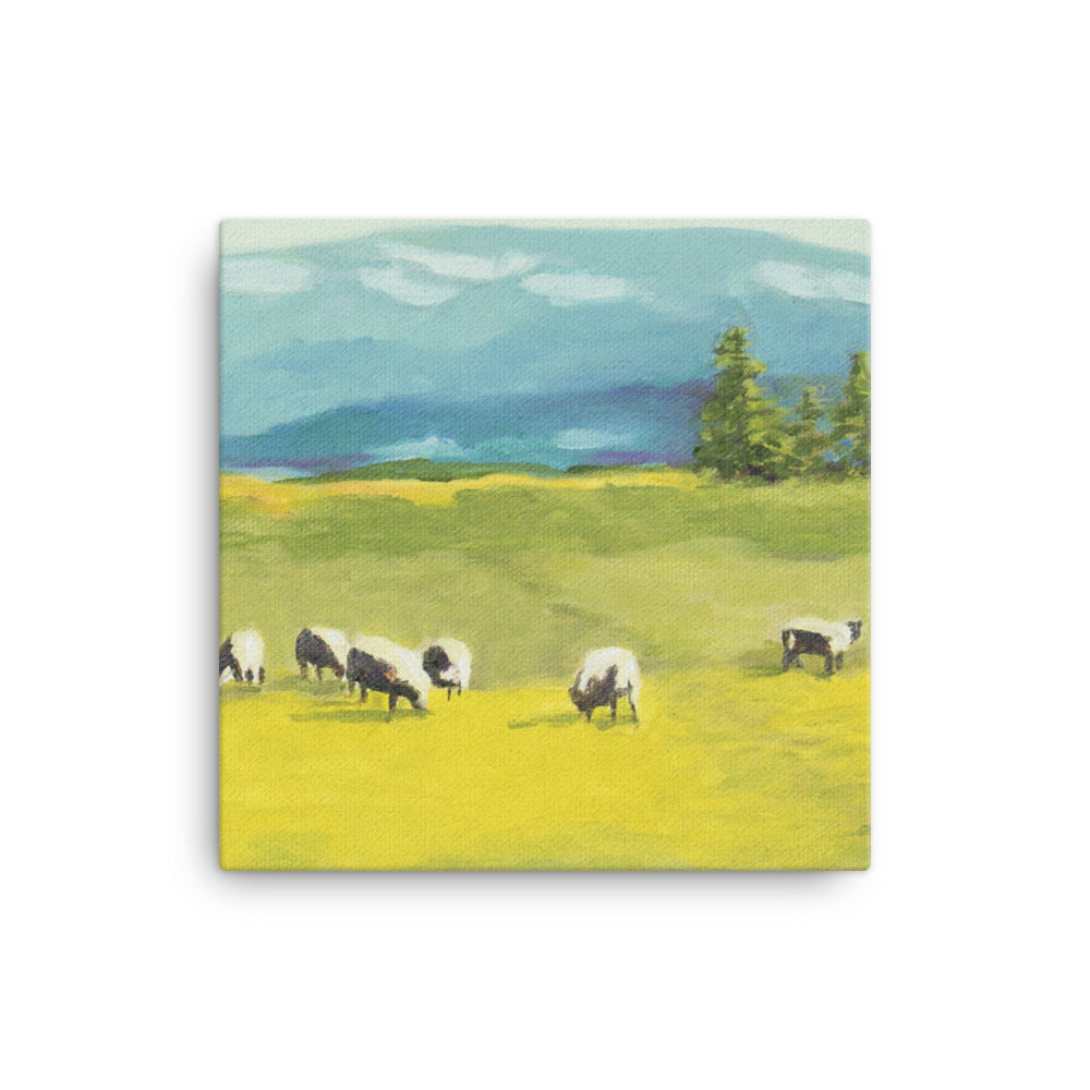 Canvas Art Print - Oregon sheep farm