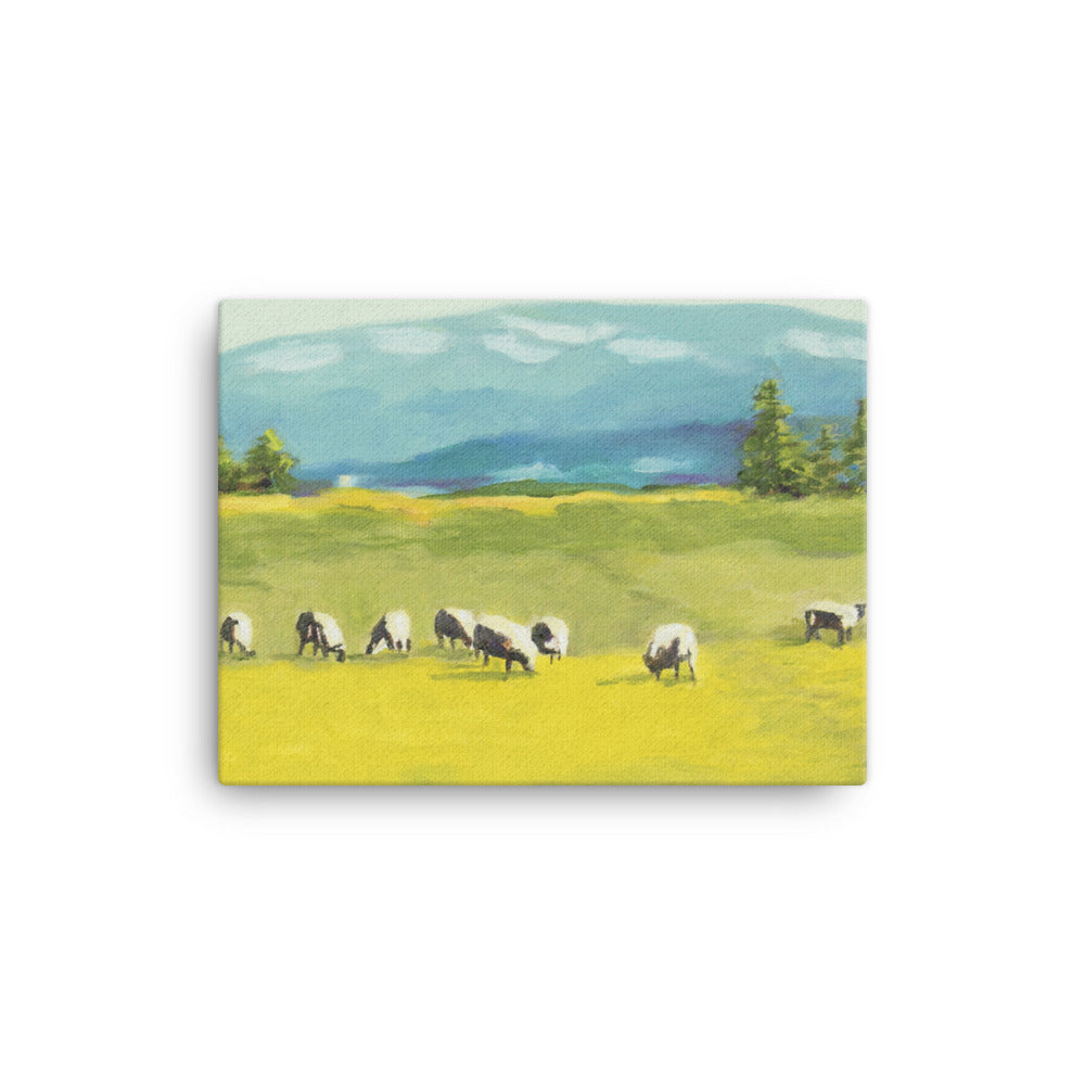Canvas Art Print - Oregon sheep farm