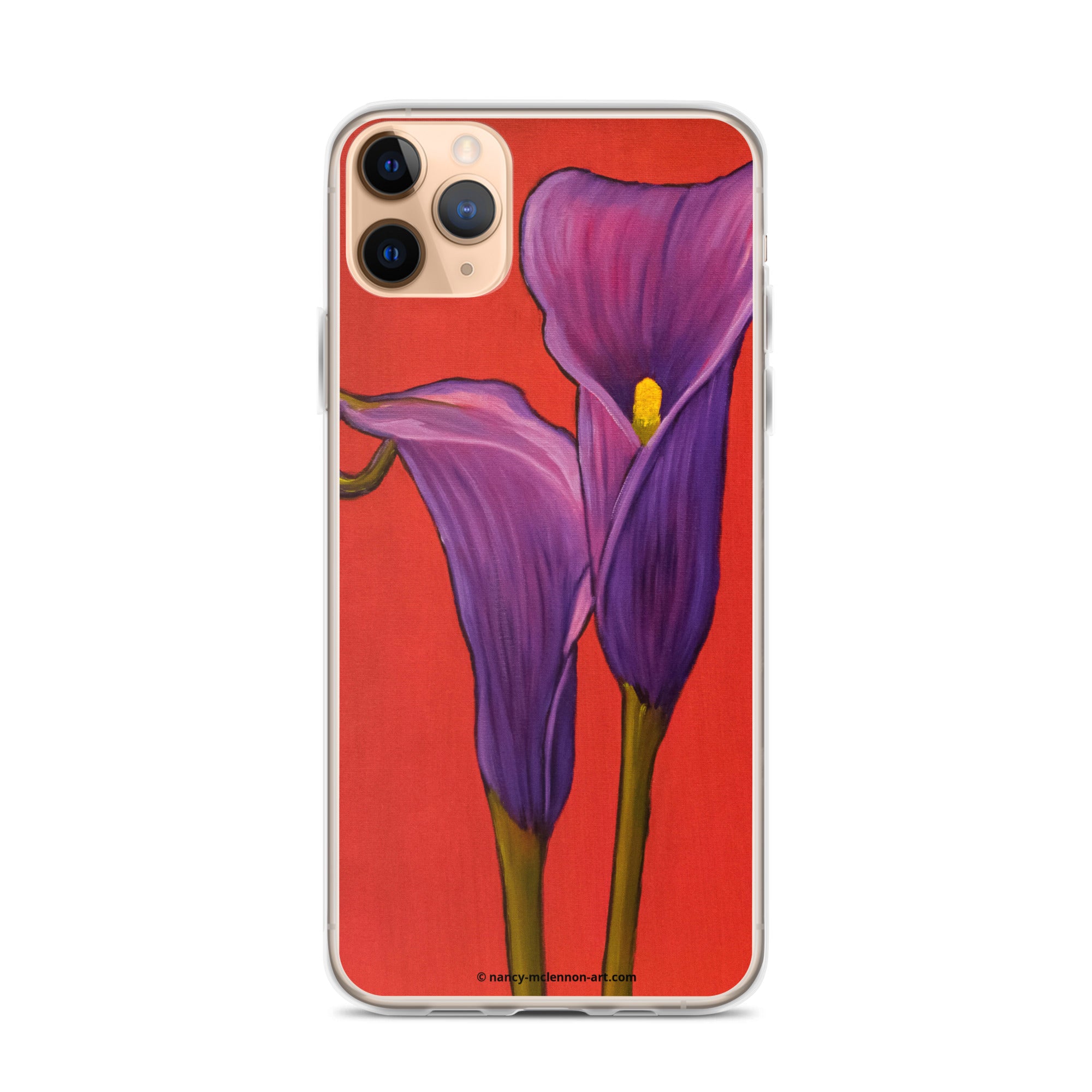 iPhone® Case - Purple Calla Lilies