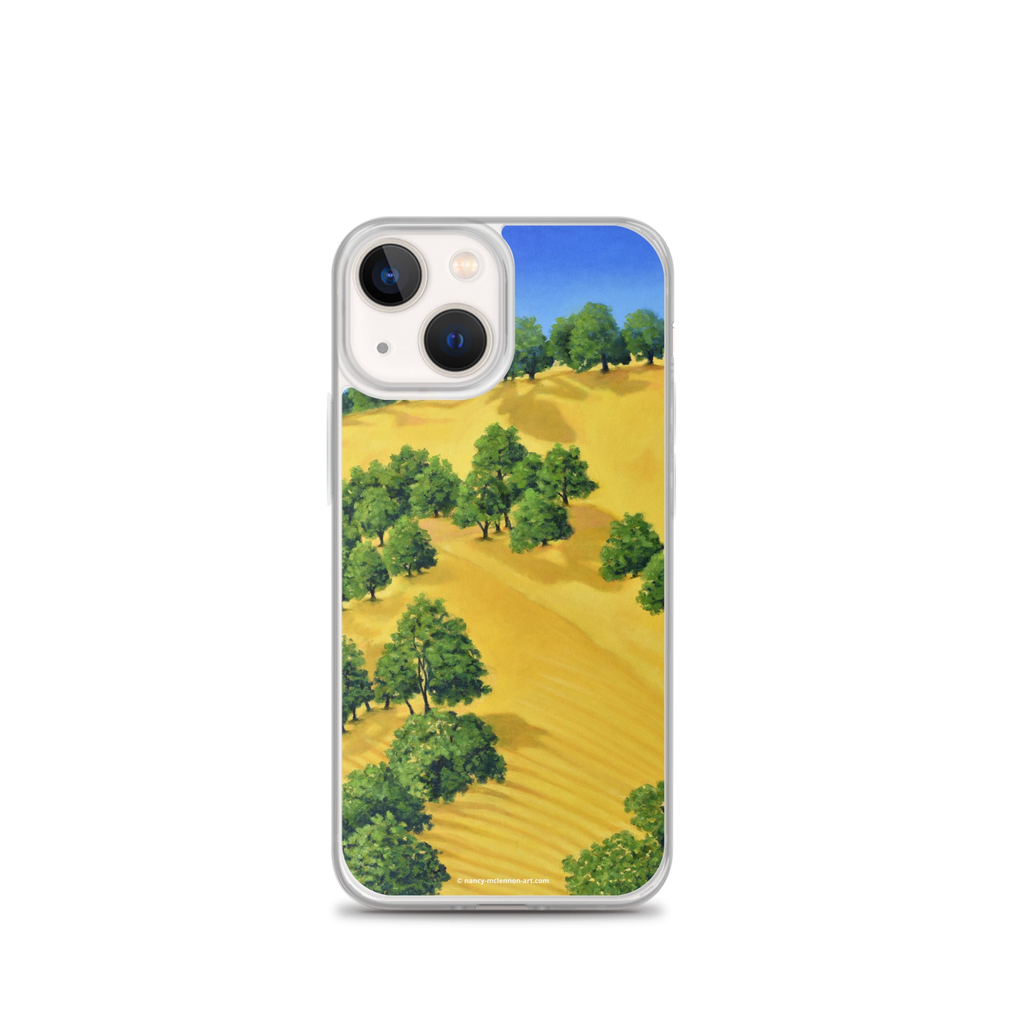 iPhone® Case - Lake Berryessa with golden hills 2