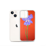 iPhone® Case - Iris explosion on red
