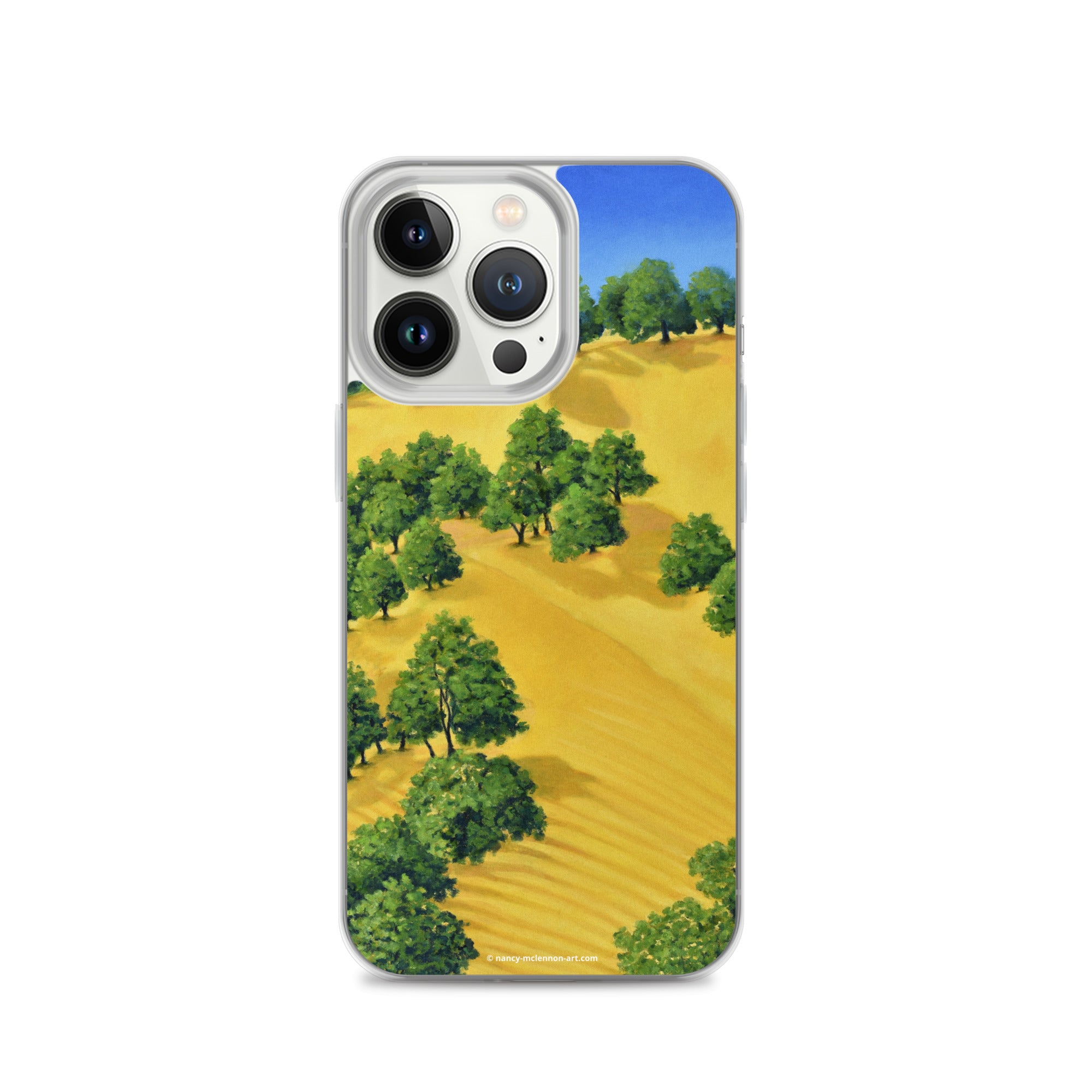 iPhone® Case - Lake Berryessa with golden hills 2