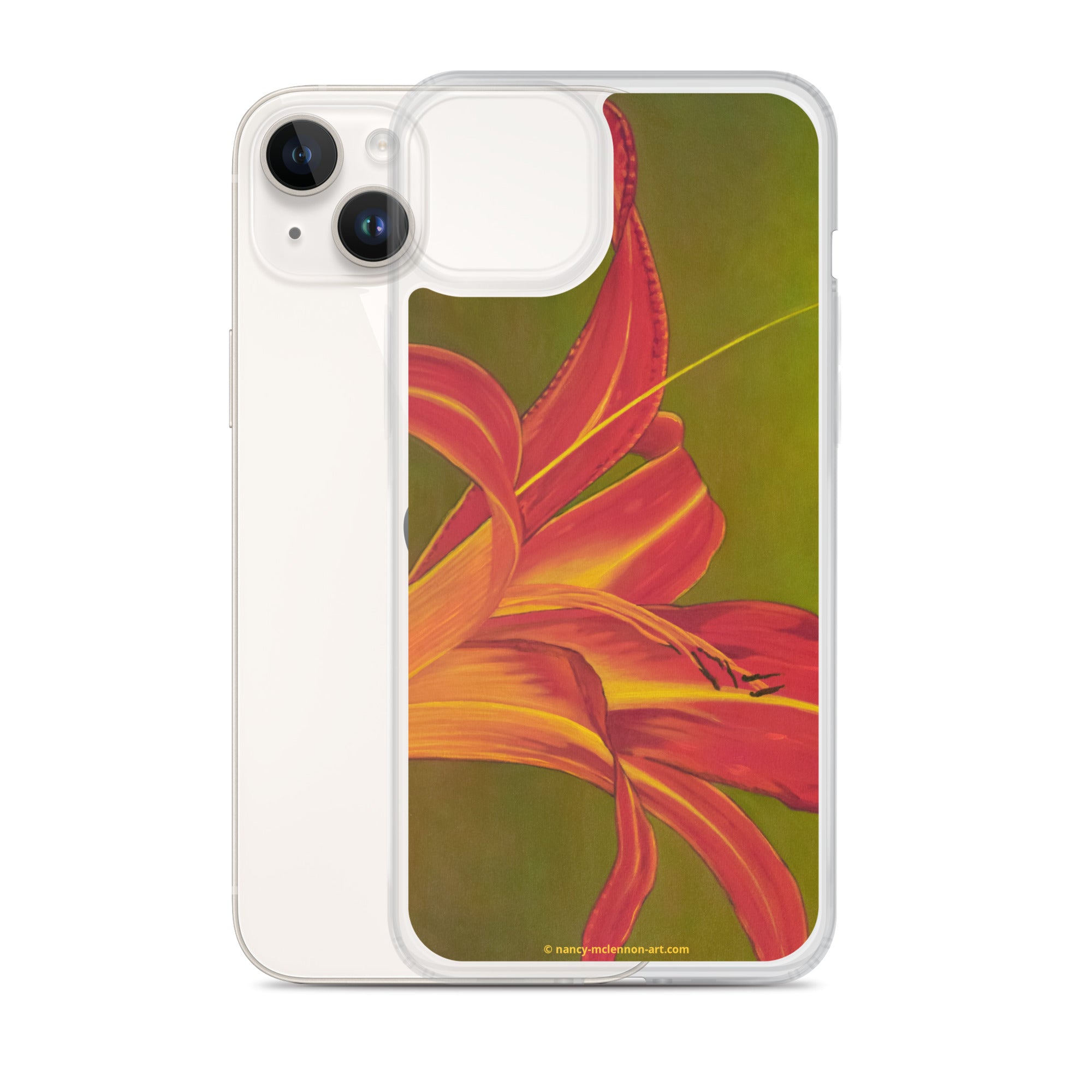 iPhone® Case - Ruby Spider Daylily