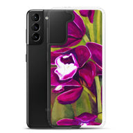 Samsung® Case - Dark Magenta Orchid