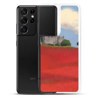 Samsung® Case - Farm field with poppies
