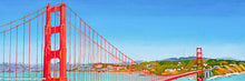 Load image into Gallery viewer, Original - Golden Gate Bridge from Marin Headlands - 12&quot;H x 36&quot;W x 1-1/2&quot;D
