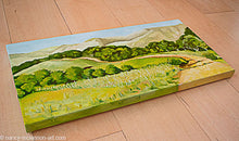 Load image into Gallery viewer, Original - Lucas Valley, CA trail in fall - 8&quot;H x 16&quot;w x 5/8&quot;D