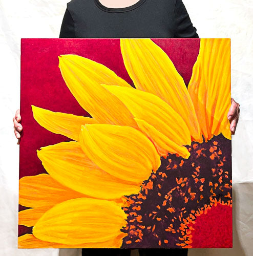 絵画 sunflower Sunflower, New Mexico 1, 1935 by Georgia O'Keeffe - Paper
